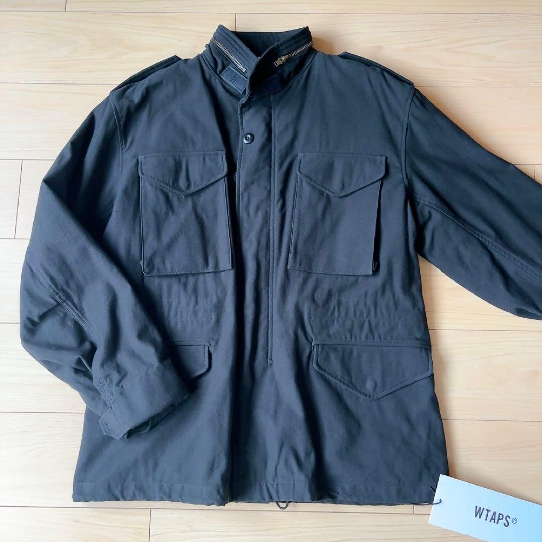 新品未使用 WTAPS ダブルタップス ミリタリージャケット Mサイズ 黒