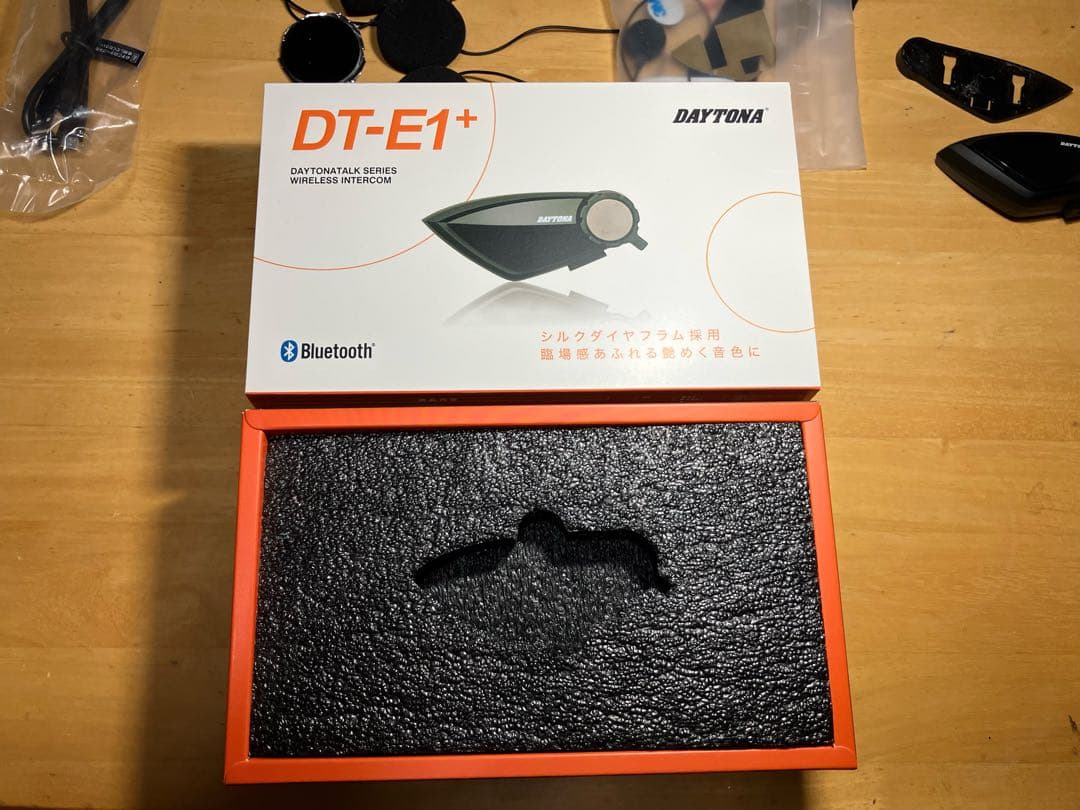 DAYTONA DT-E1+ インカムシステム 4人通話