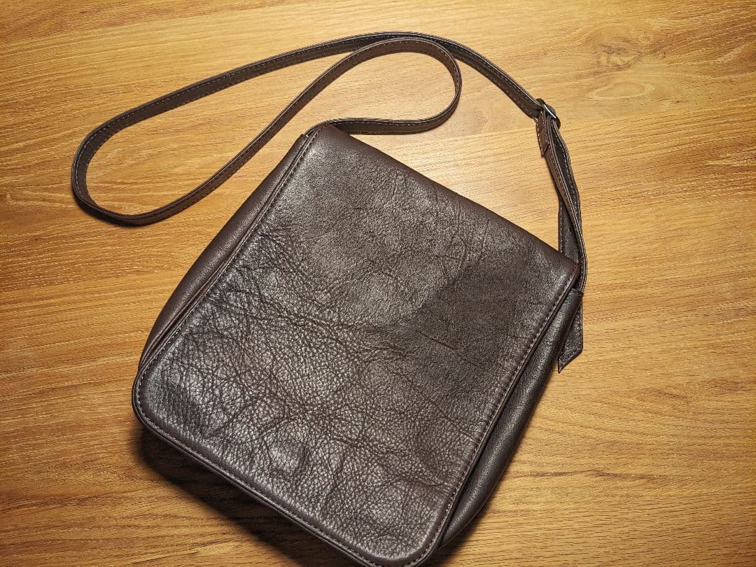 MR.OLIVE SMART MAIL BAG レザー ショルダー 撥水