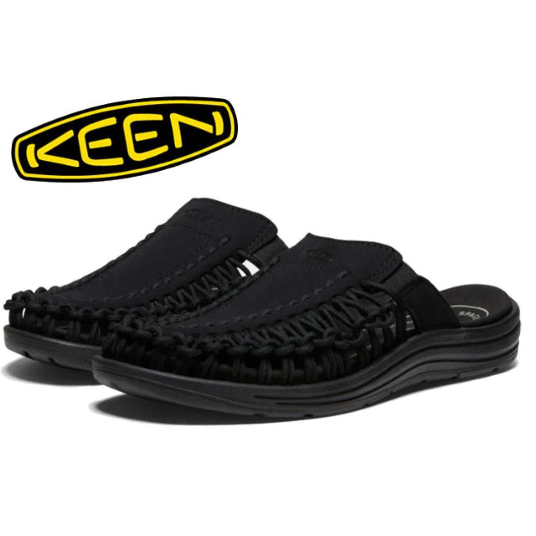 KEEN UNEEK Ⅱ SLIDE Black 27.5