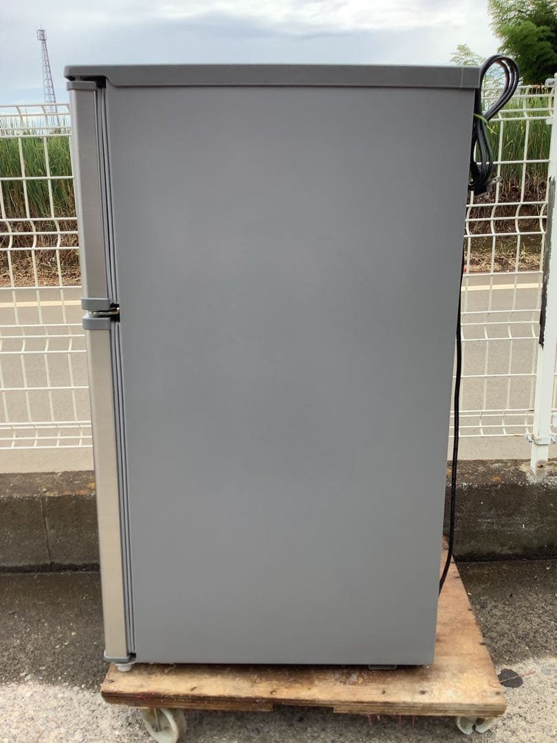 ヤマダ電機 2ドア冷蔵庫 90L YRZ-C09G1 2019年製 シルバー系