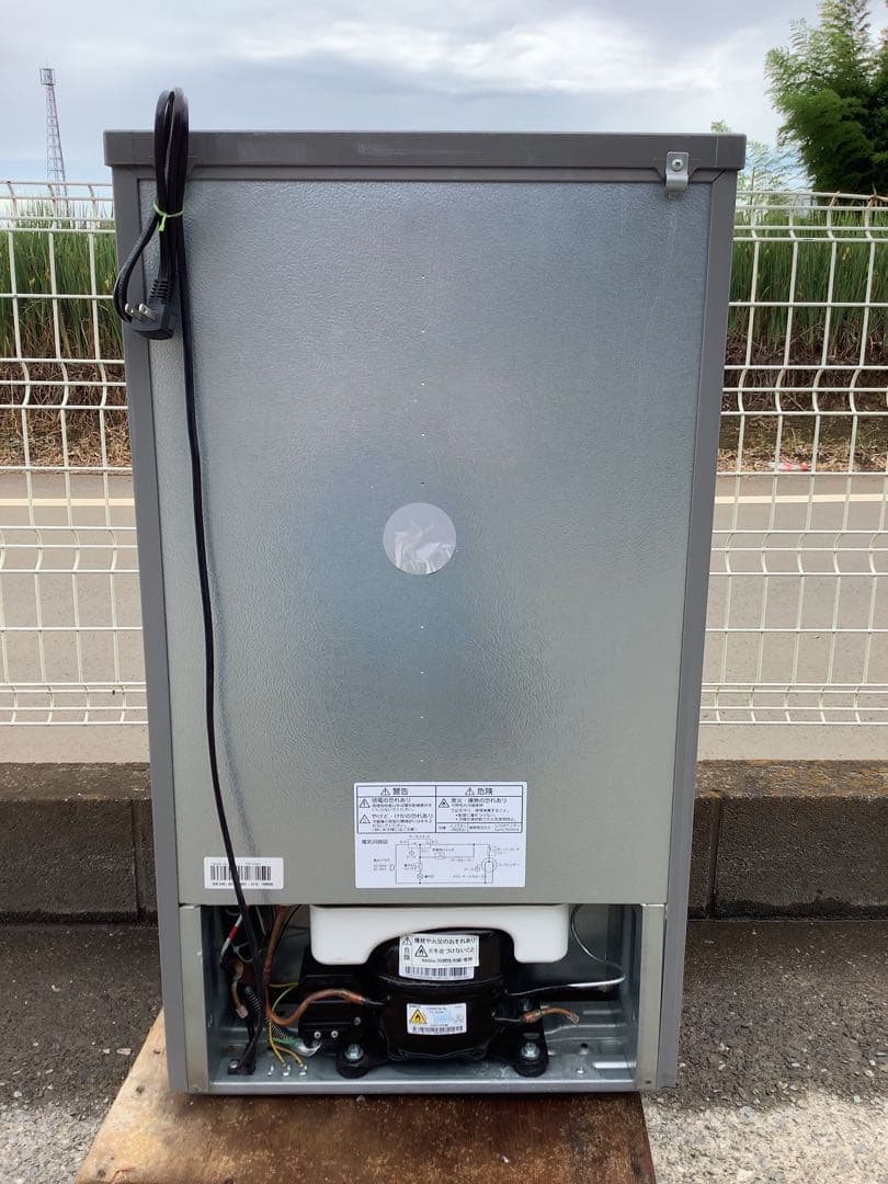 ヤマダ電機 2ドア冷蔵庫 90L YRZ-C09G1 2019年製 シルバー系