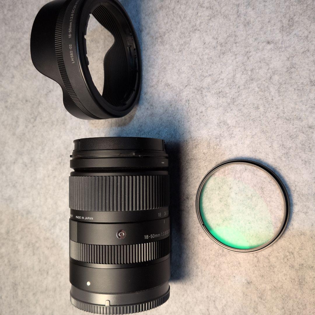 SIGMA 18-50mm f/2.8 DC DN レンズ