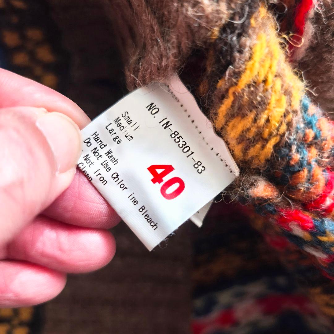 Jamieson's　ジャミーソンズ　フェアアイル　ニットカーディガン　40