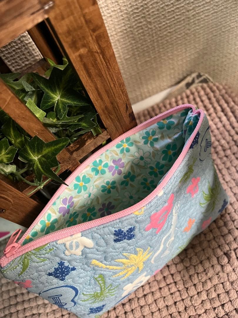 ハワイアンキルトバッグ　トートバッグ