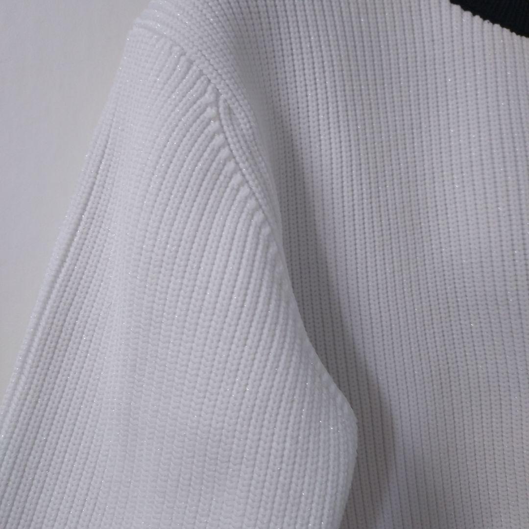 JUSGLITTY シャイニーマルチボタンカーディガン