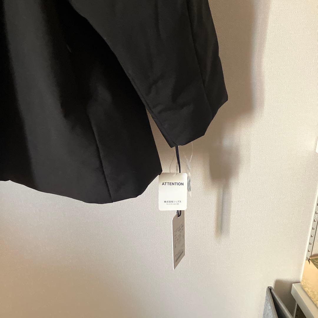 新品　タグ付きquaranciel 中綿 テーラード ミドル Wボタン