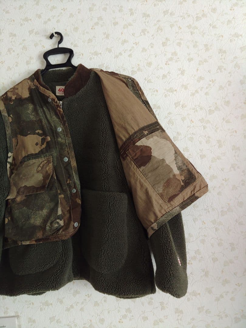 45R 七つの海迷彩の908バインダーベストSize4 unisex