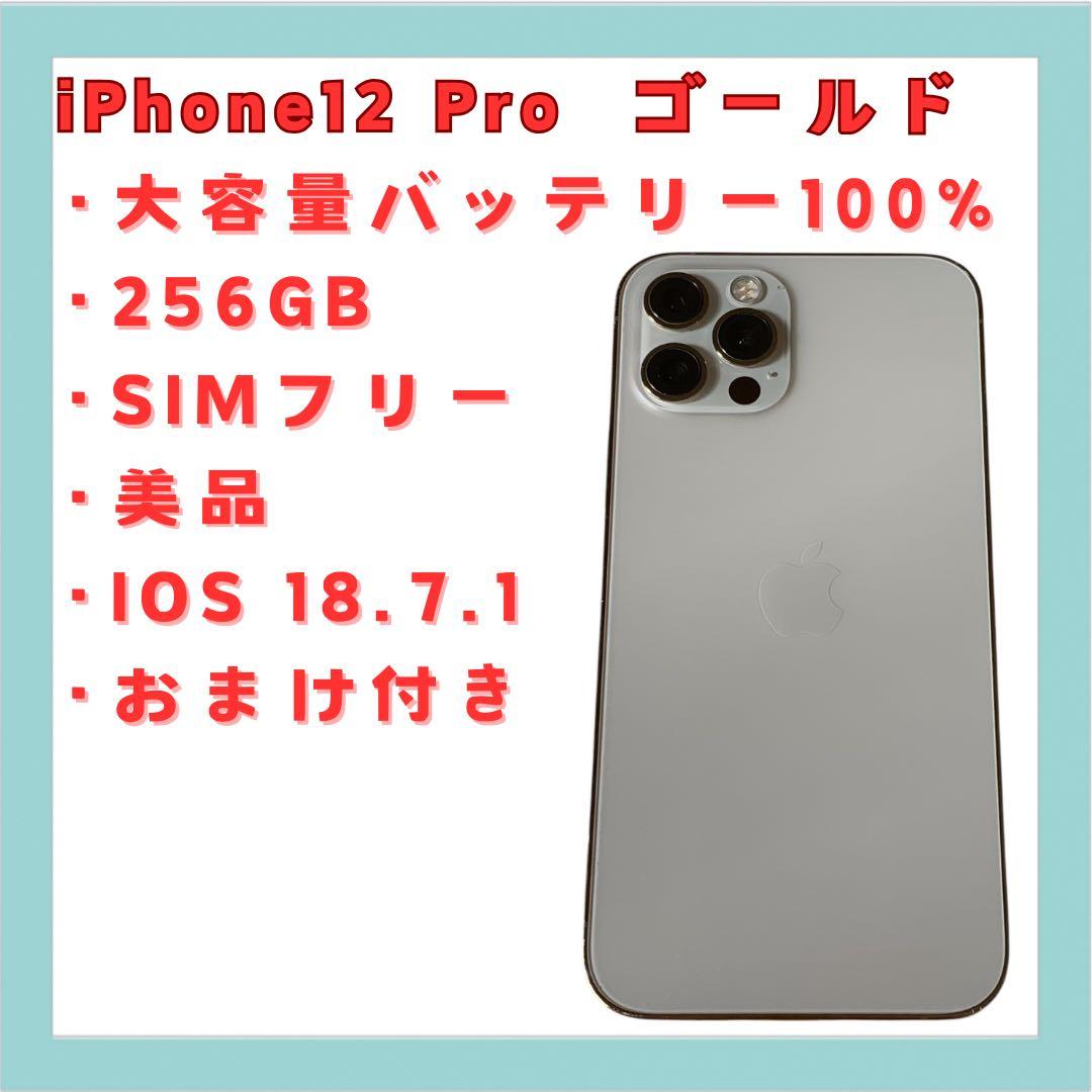 iPhone 12 Pro ゴールド 256GB SIMフリー