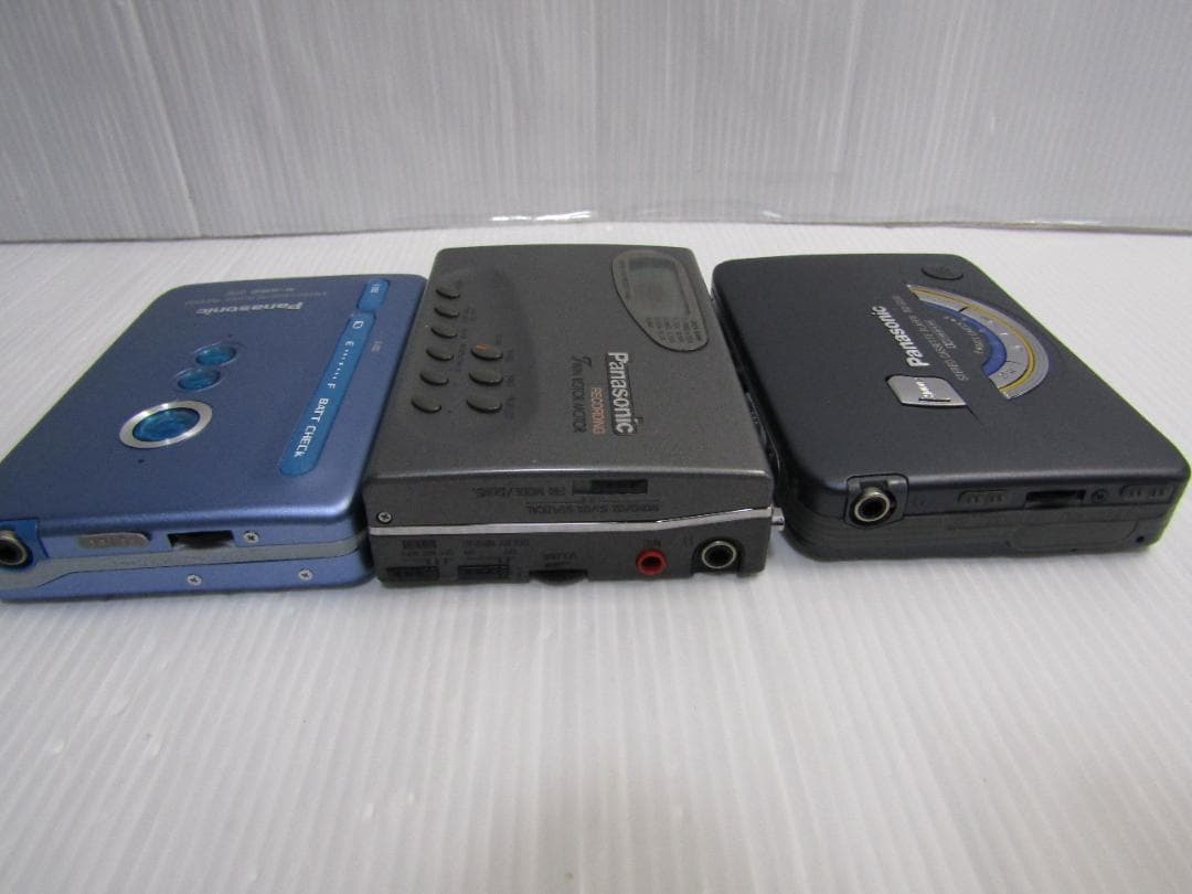 B0636 PANASONIC カセットプレイヤー 5点