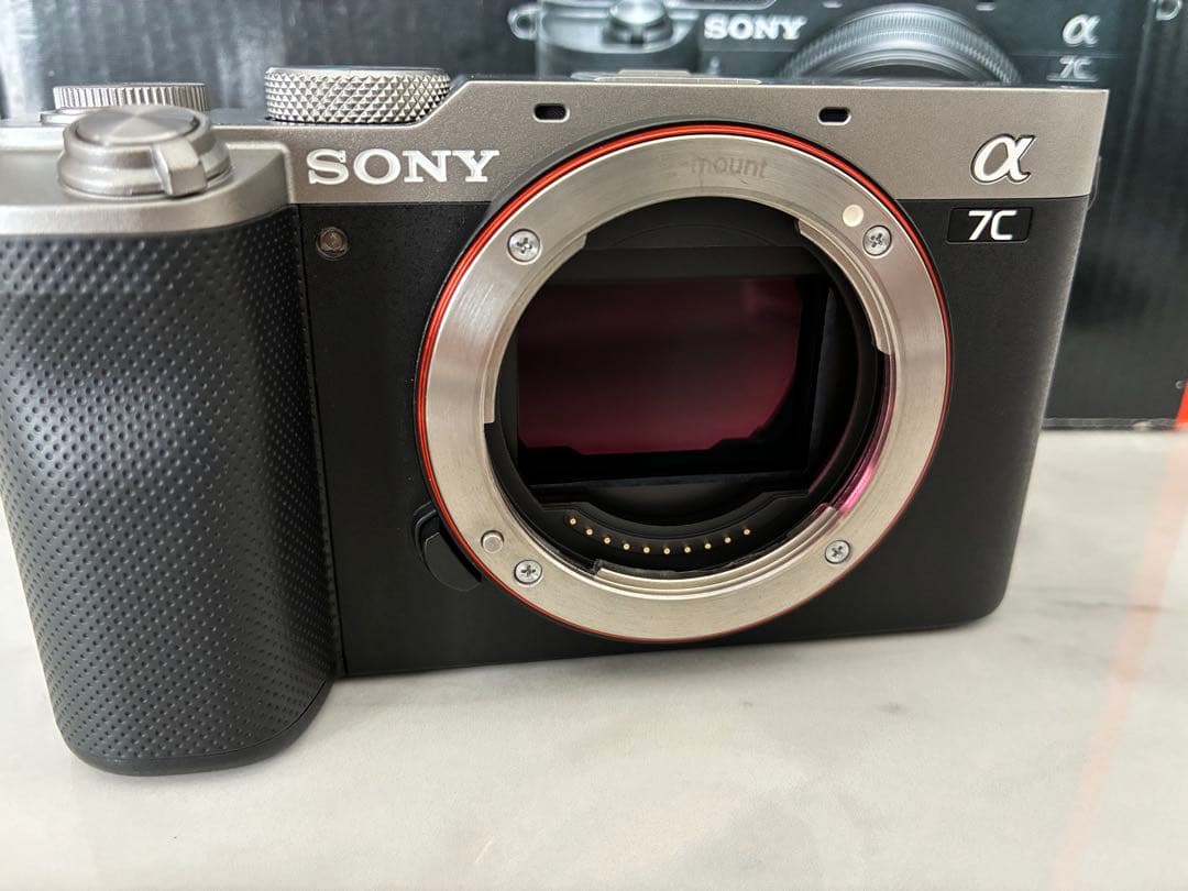 【ショット数9000枚台】SONY α7Cボディ