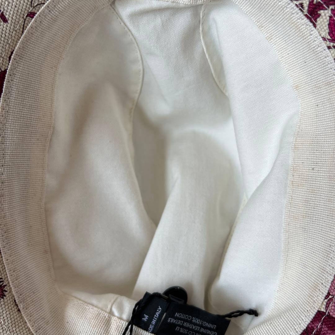 GUCCI グッチ フローラ 花柄 バケットハット 帽子 ハット ピンク