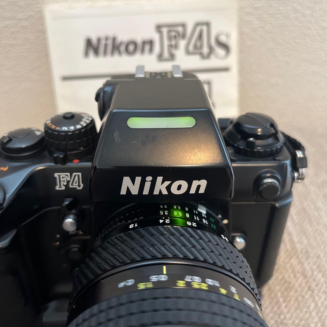 【良品】Nikon F4s レンズ、ストロボ、マルチコントロールセット