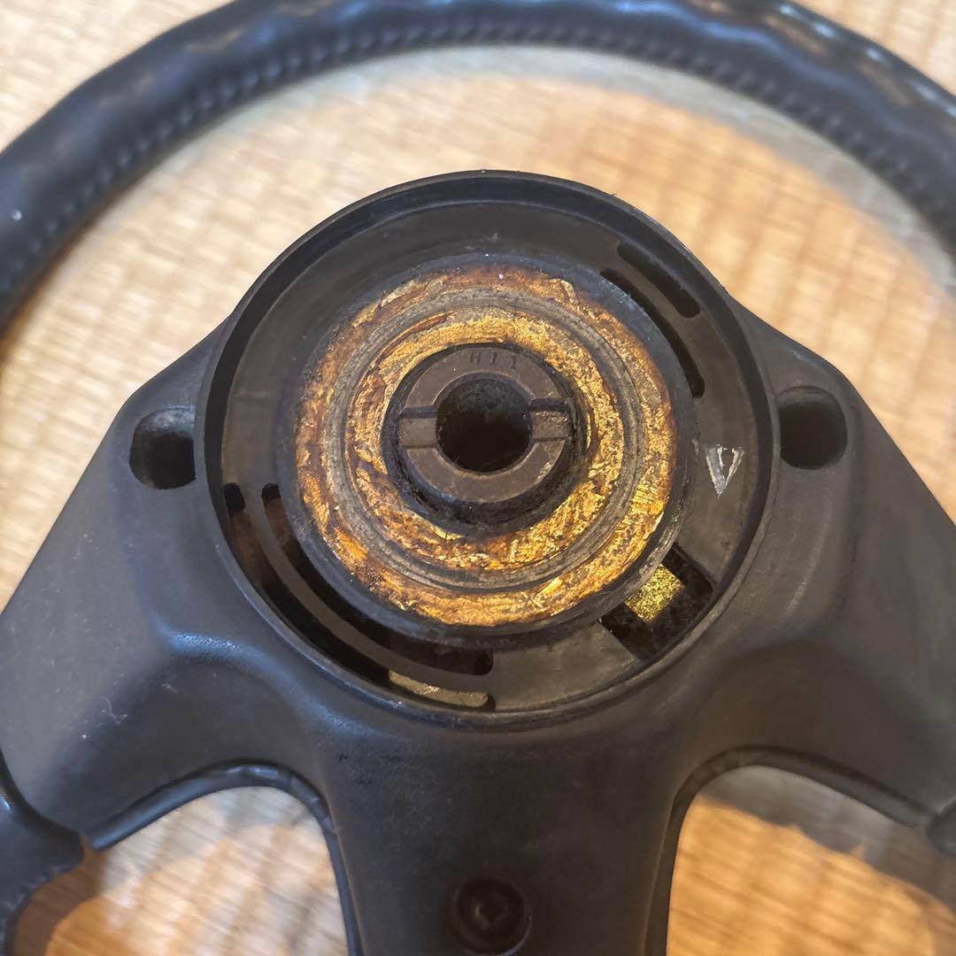 当時もの　激レア　希少　グランドシビックEF3 Si レザーステアリング