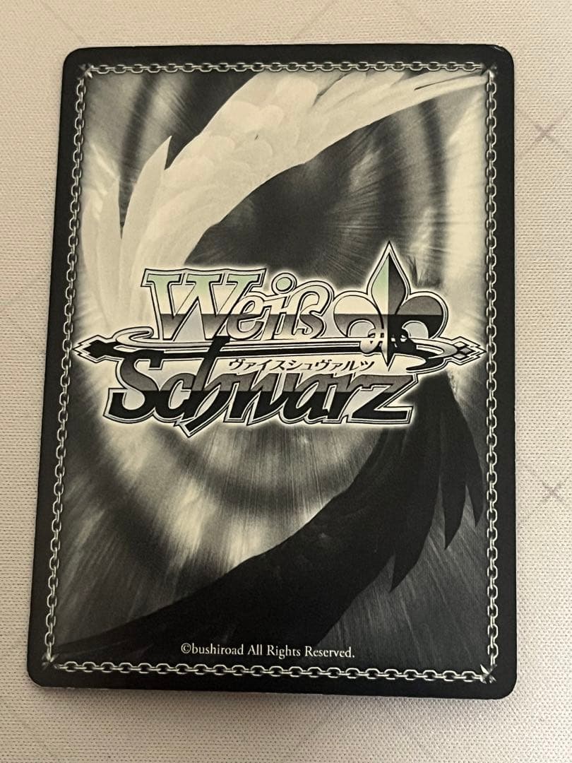 ws ヴァイスシュヴァルツ 黒うさぎ　シェリル　SP サイン