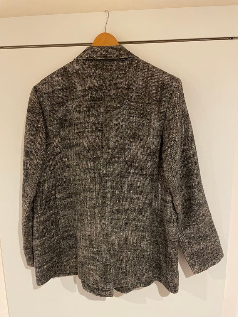テーラードジャケット ツイードヘリンボーン　bacca tomorrowland