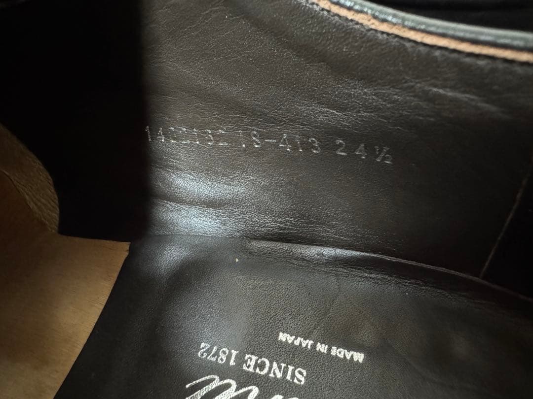 Otsuka（オーツカ） レースアップシューズ IS-413 （クロ）