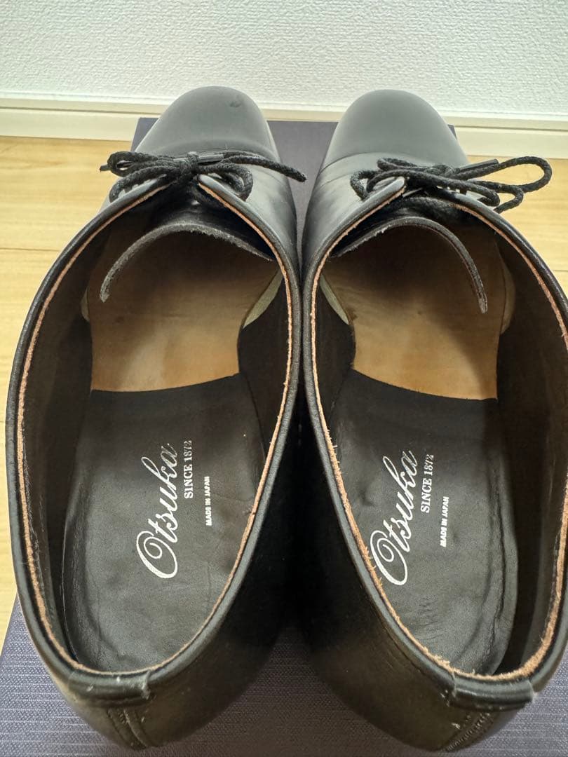 Otsuka（オーツカ） レースアップシューズ IS-413 （クロ）