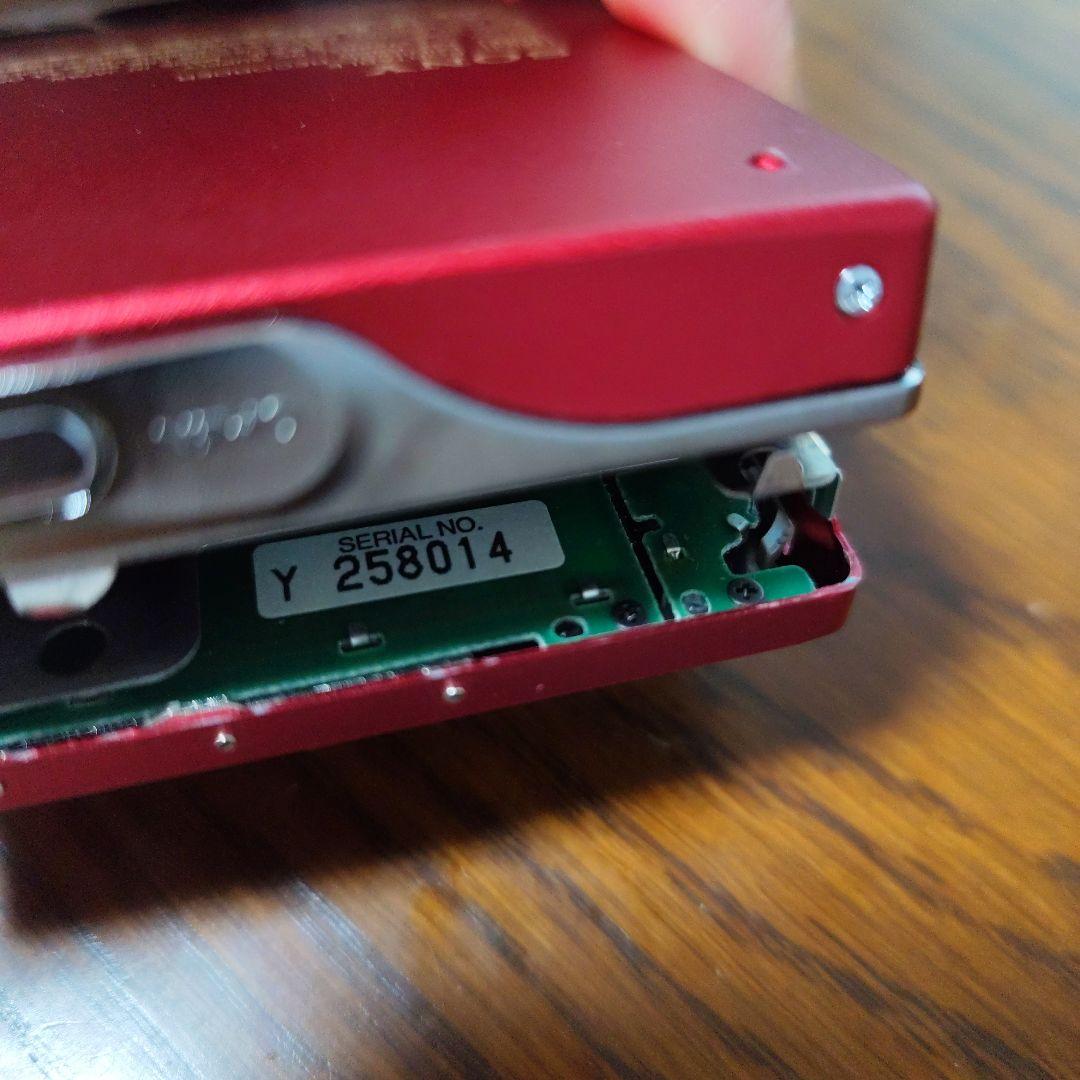 SONY MZ-R900 ポータブルMDプレーヤー 赤