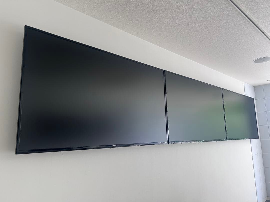 【ミルク】JAPANNEXT65インチ4K液晶ディスプレイ