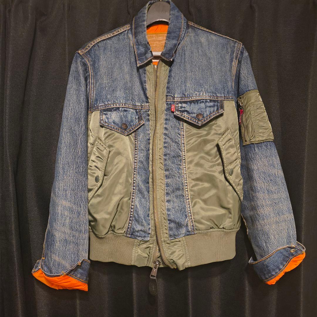 Levi's HYBRID TRUCKER JACKET　Sサイズ