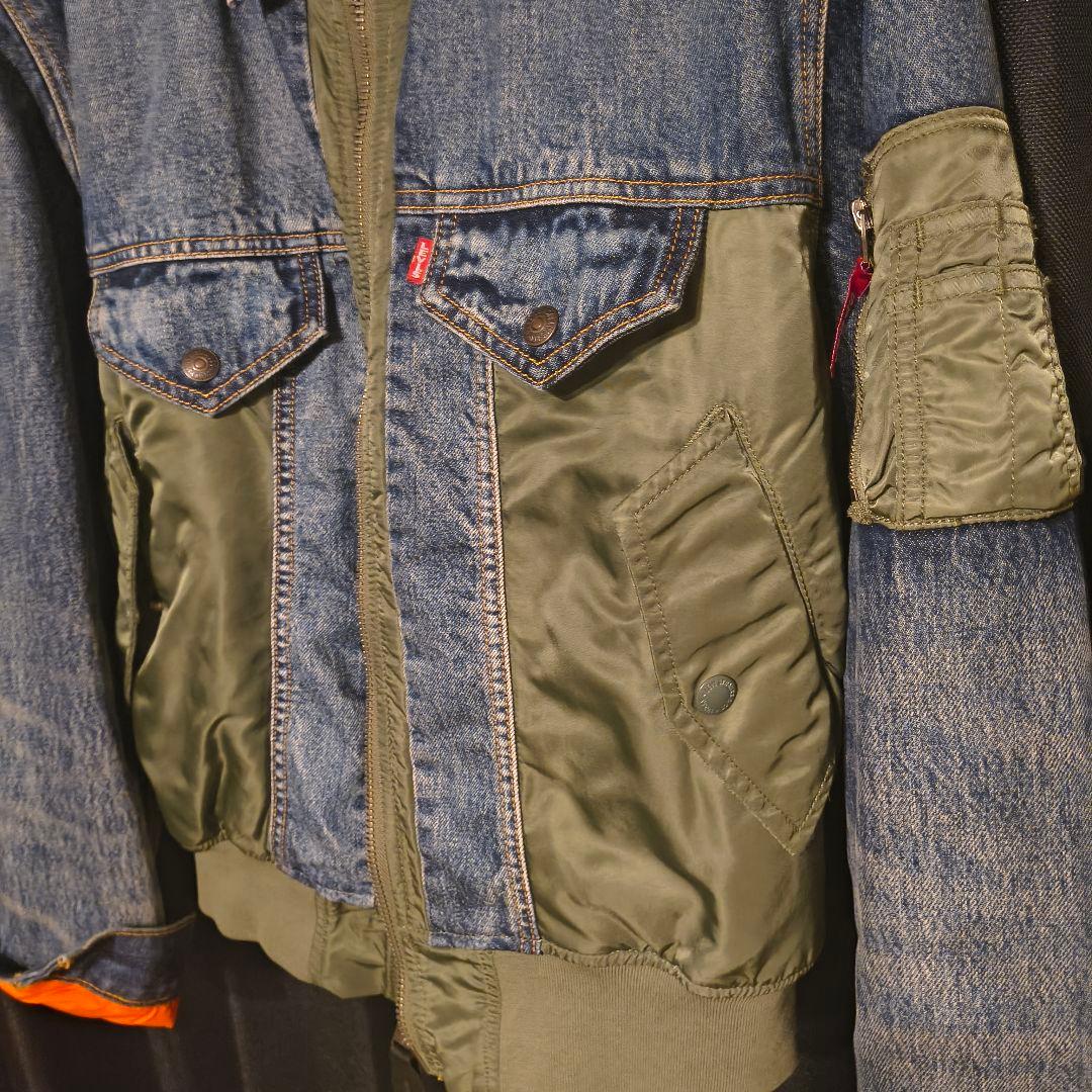 Levi's HYBRID TRUCKER JACKET　Sサイズ