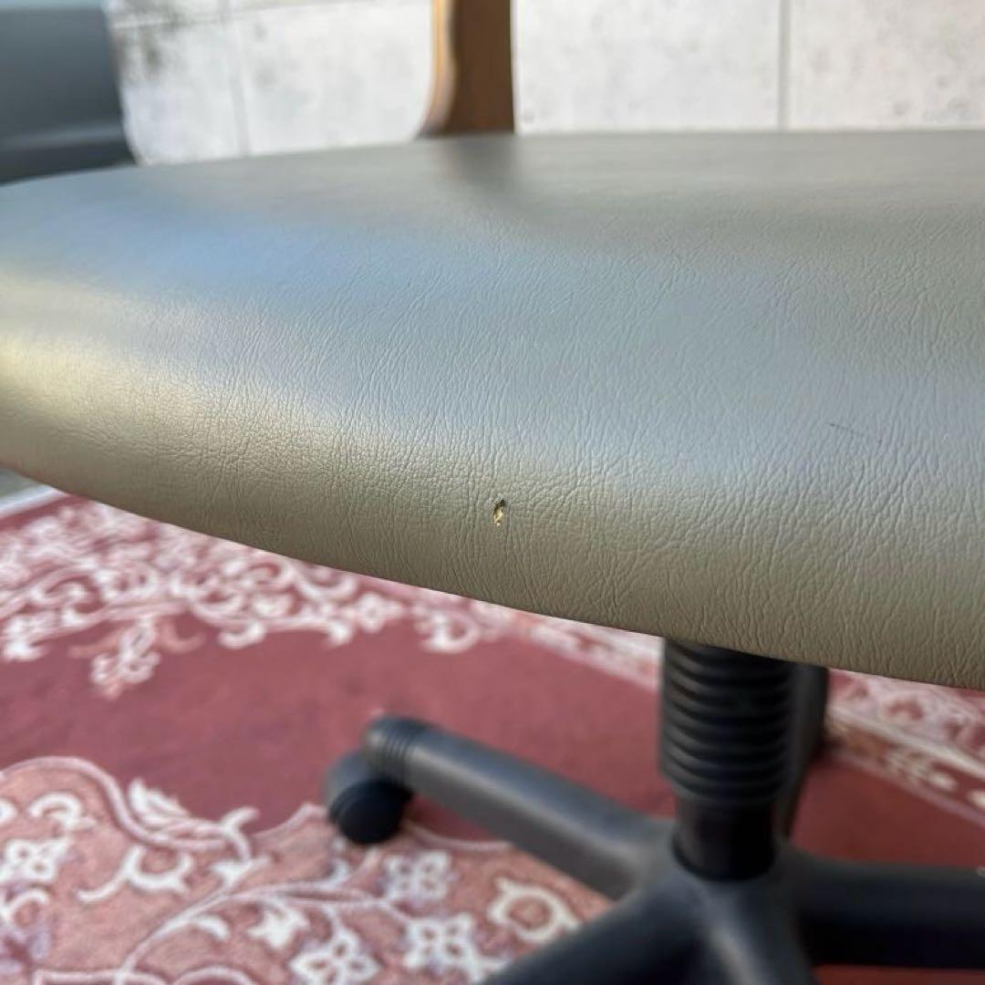 高級 浜本工芸 ◾️木製家具 ナラ材/ オーク材 デスクチェア ワークチェア 書斎