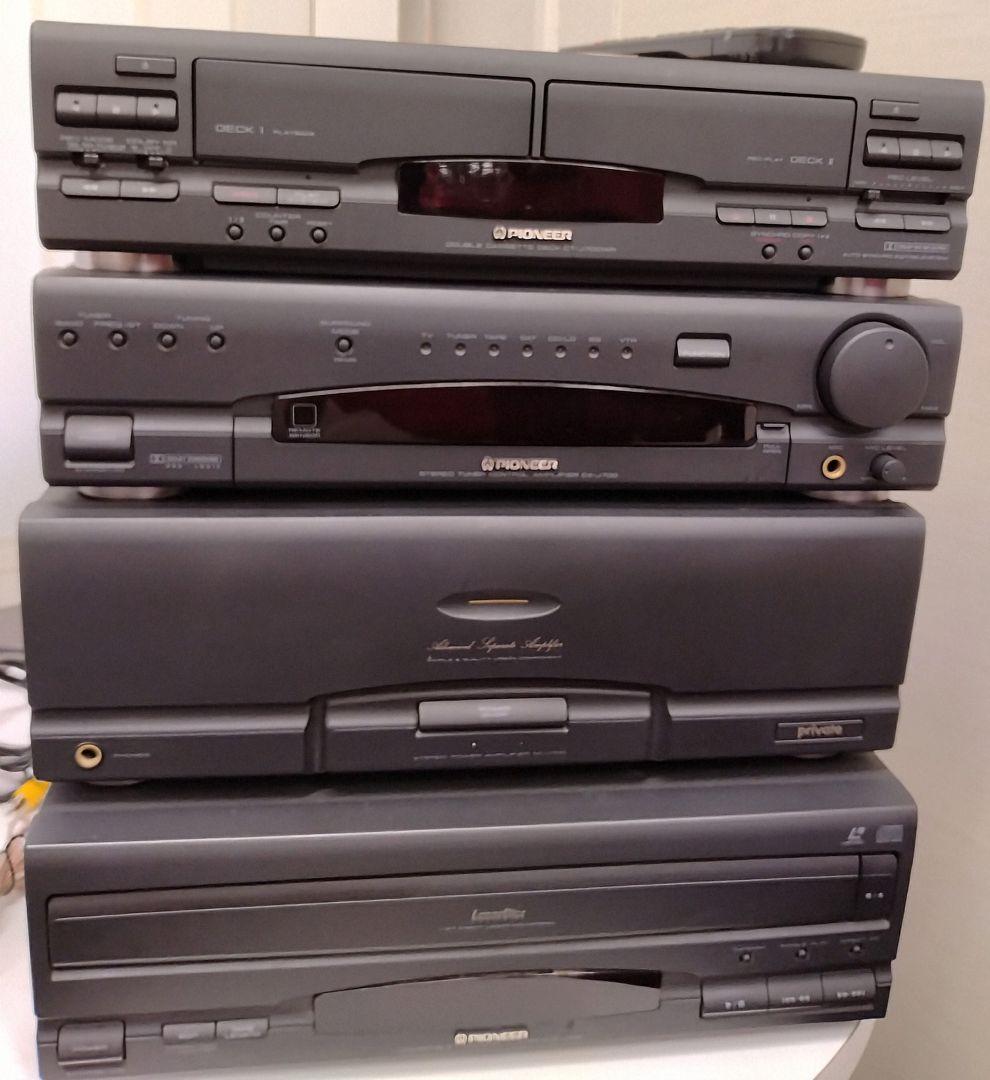 Pioneer パイオニア　コンポ L7 / CD.LD.カセットジャングル品