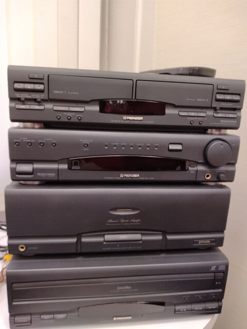 Pioneer パイオニア　コンポ L7 / CD.LD.カセットジャングル品