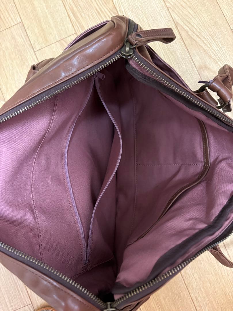 日本職人プロジェクト　職人本革のブリーフバッグ