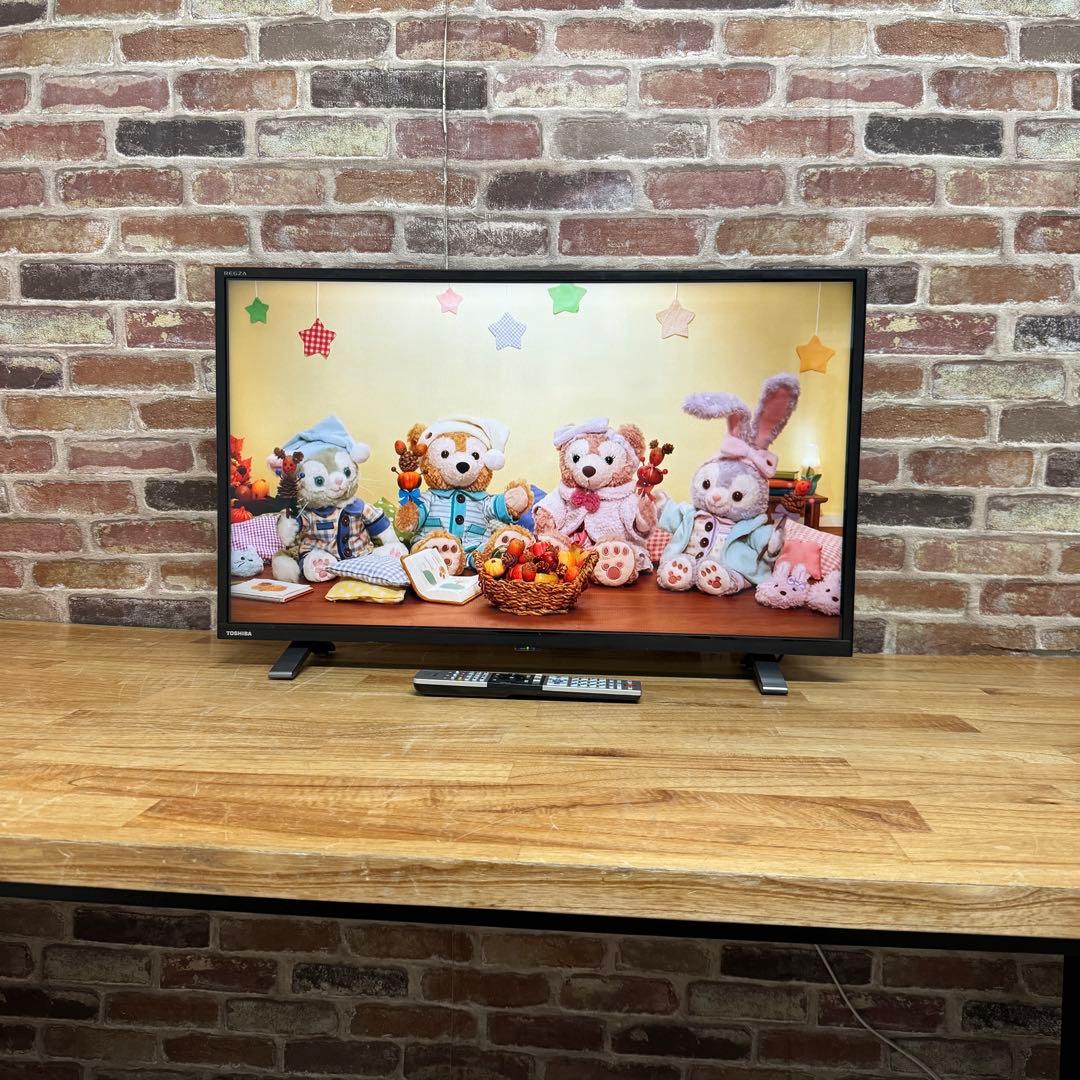 東芝 32V型 液晶テレビ 32V34 REGZA スマートテレビ 動画アプリ○