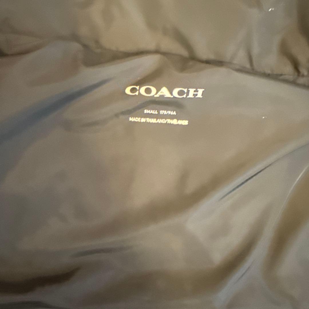 COACH ダウンベスト グレー ブラック175/96A