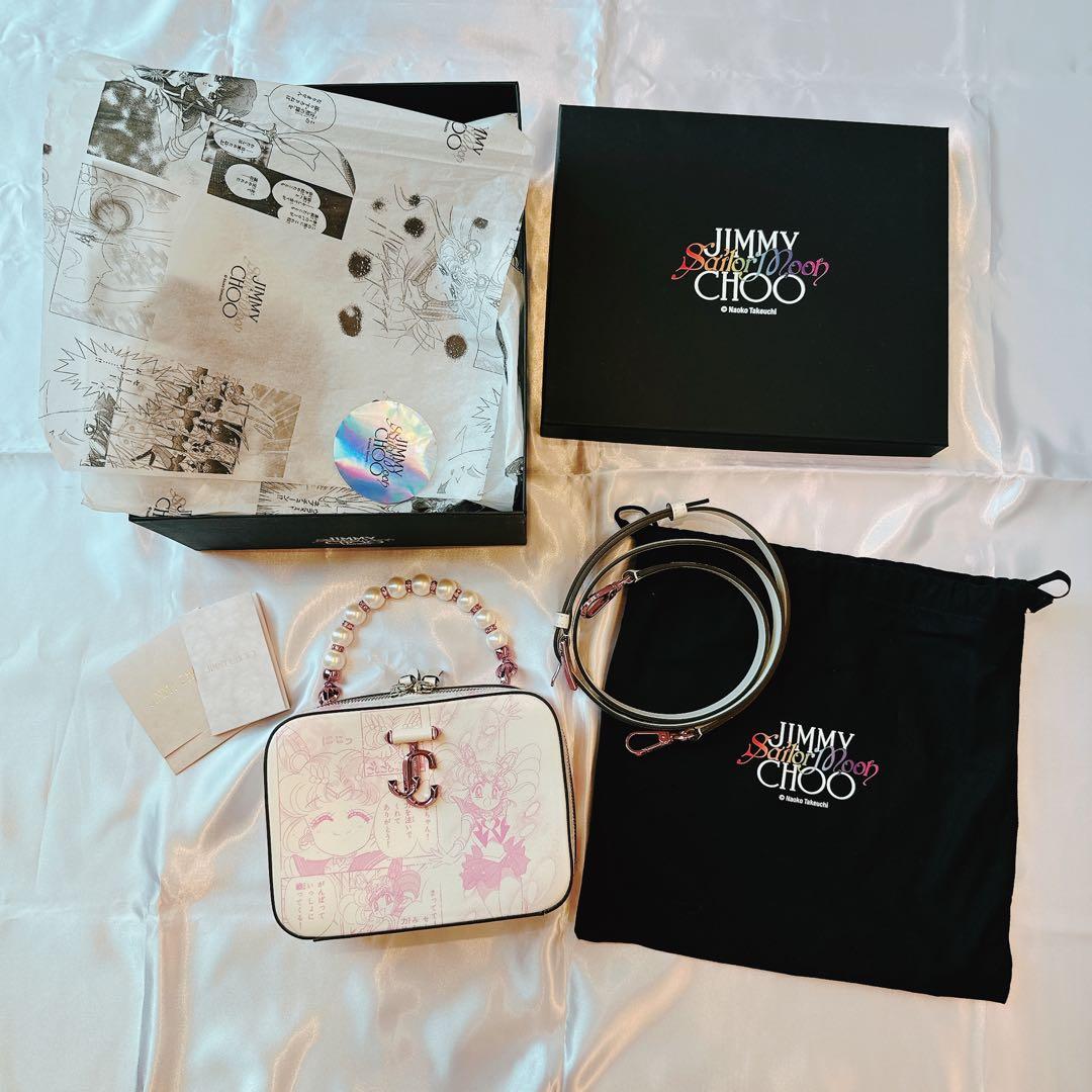 セーラームーン　ジミーチュウ　バニティ　バッグ　ちびムーン