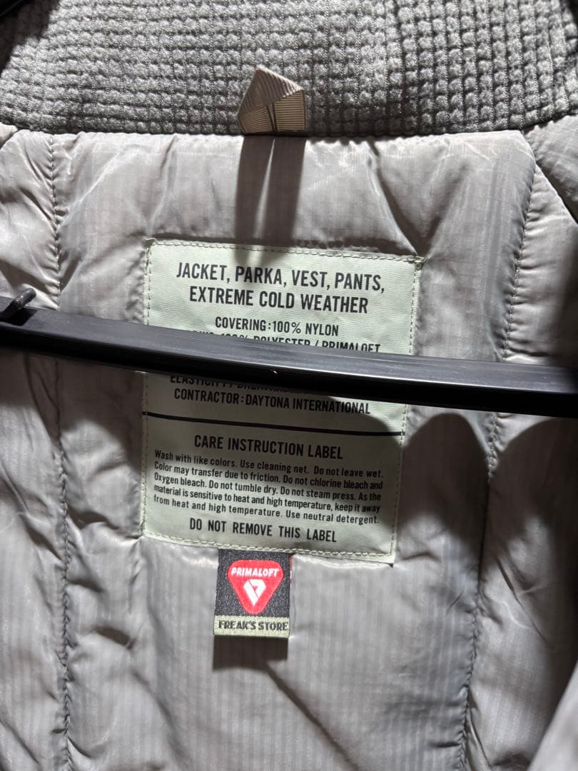 FREAK'S STORE LEVEL7 PRIMALOFT プリマロフト L