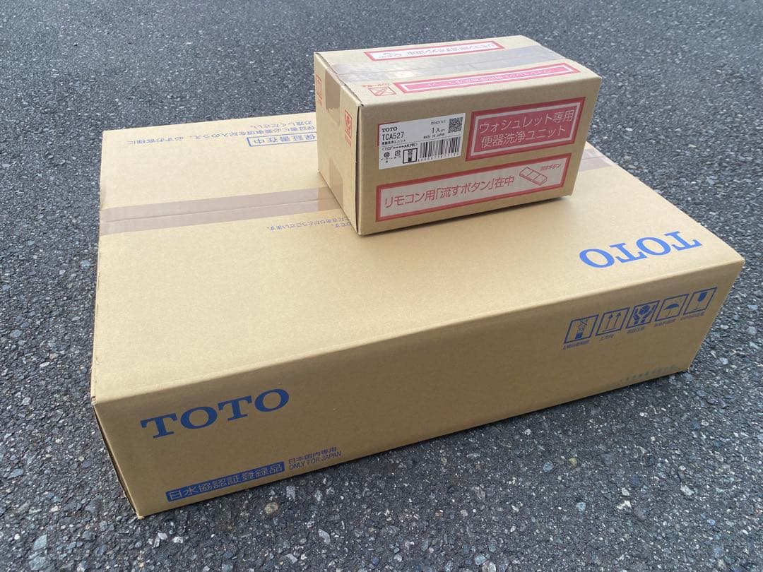 TOTO トイレ　アプリコットF4A TCF4744 #NW1 新品未使用