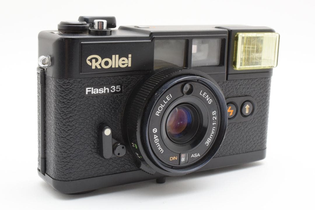 人気のローライ 完動品】ROLLEI フラッシュ35 38mm F2.8 カメラ