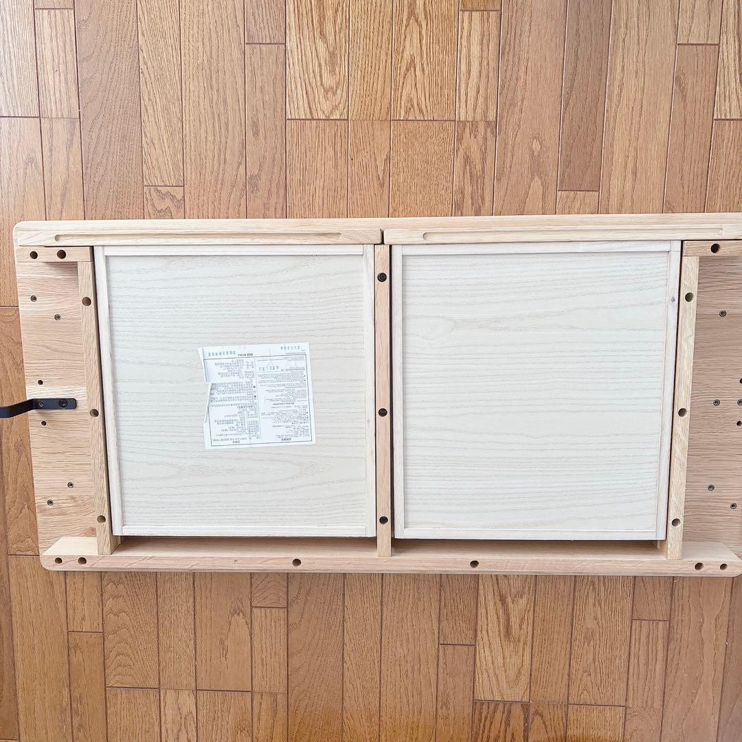 My様リクエスト品】無印良品 MUJI 無垢材 木製デスク オーク材 事務 学習