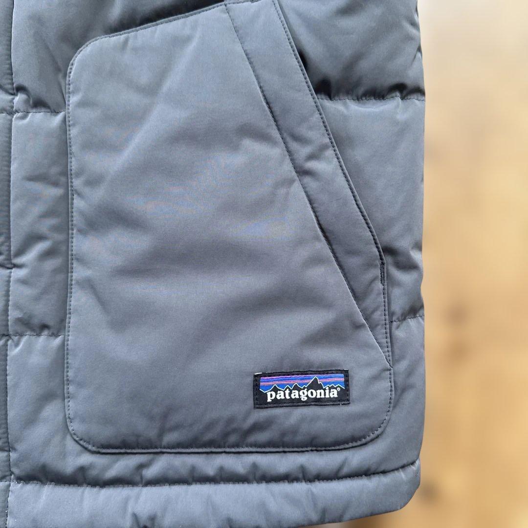 専用出品patagonia リバーシブル ビビーズ ダウンベスト フォージグレー