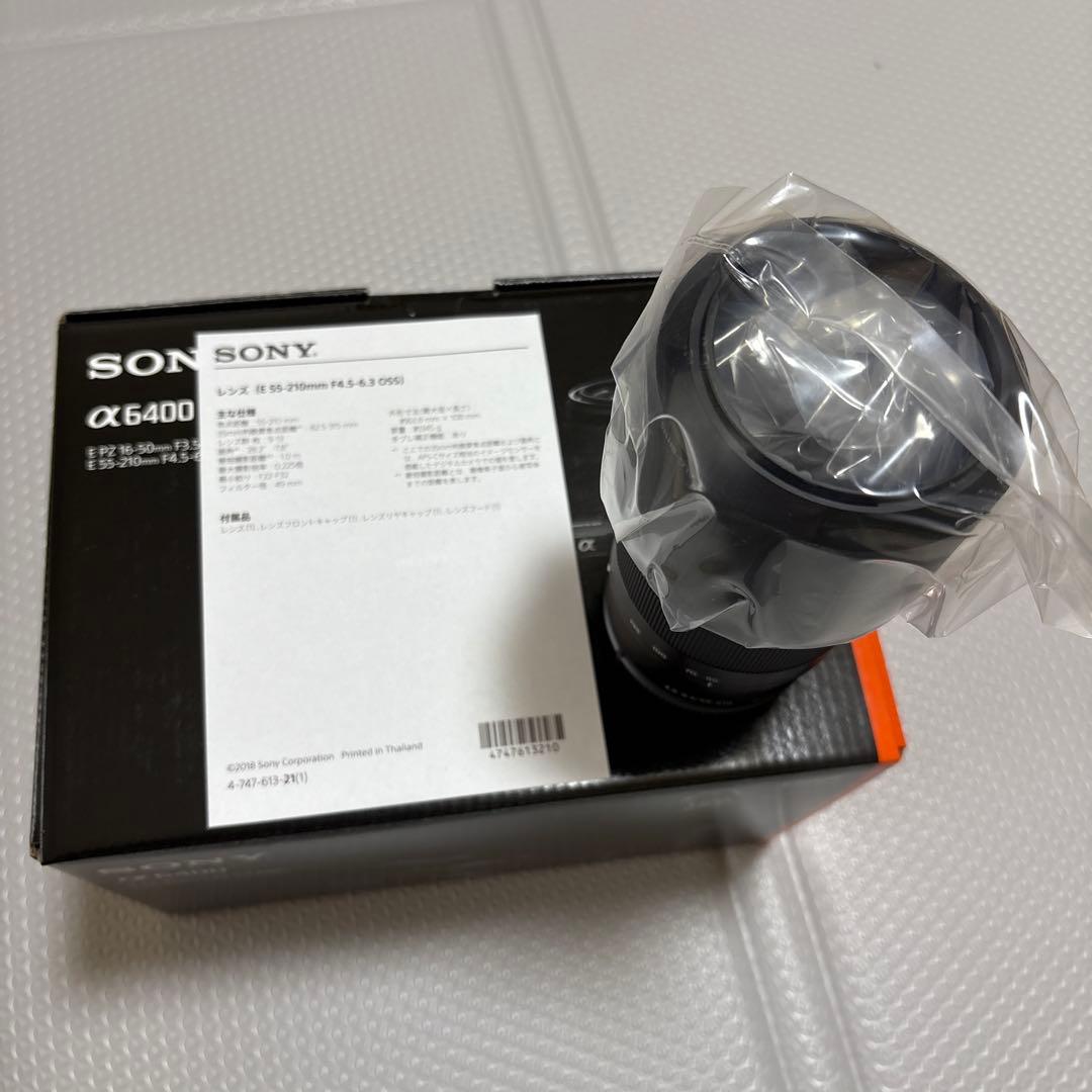 【新品・未使用】SONY 55-210mm f/4.5-6.3 ズームレンズ