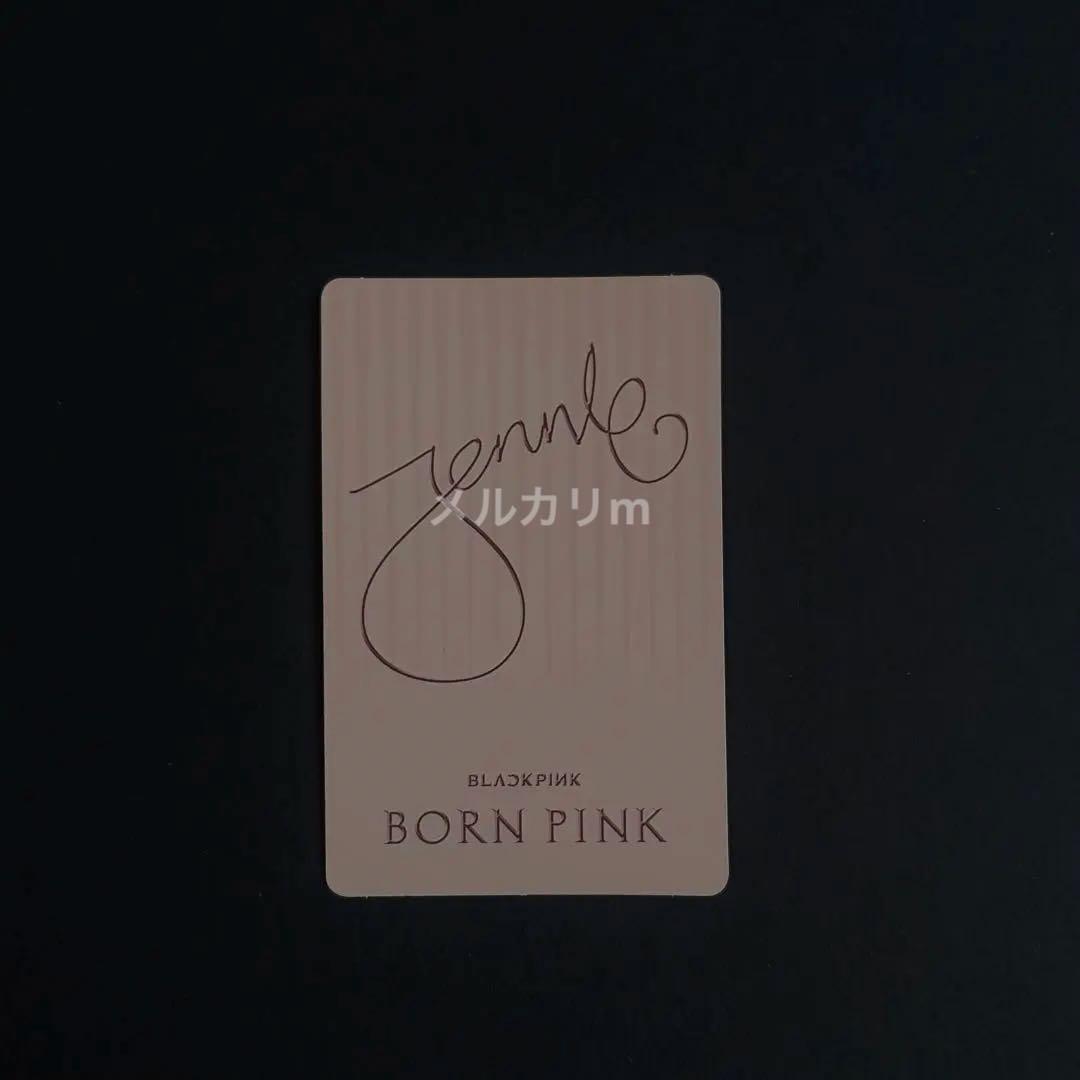 BLACKPINK BORNPINK ブラックピンク ジェニ LP トレカ