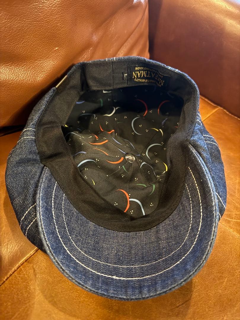 Mr.FATMAN ミスターファットマンデニム キャスケット インディゴ L