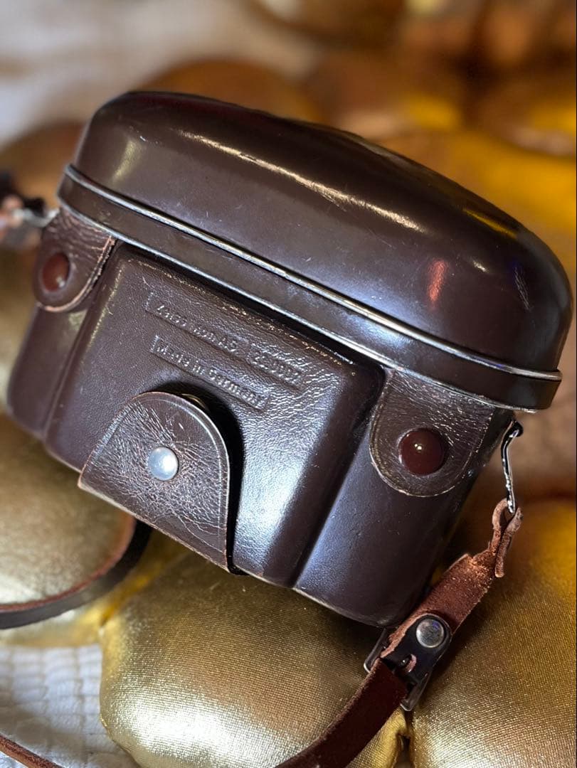 最盛期製 Contaflex Super Tessar50mm 革ケース