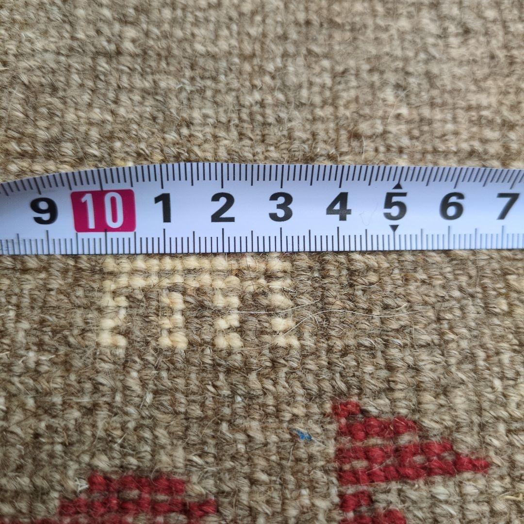 Winter SALE ペルシャ絨毯　ギャッベ　新品 147x105cm