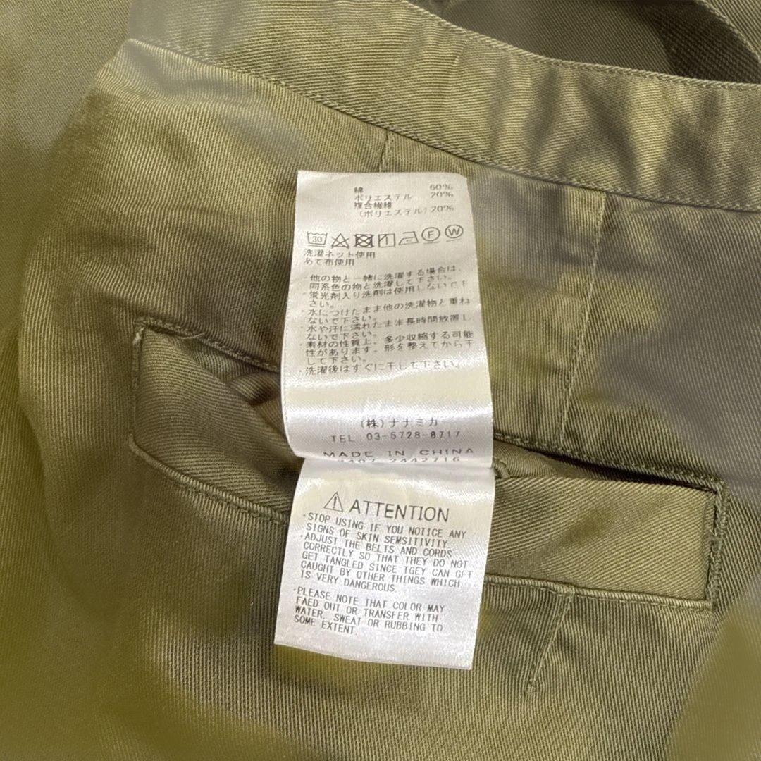 美品ノースフェイス パープルレーベル チノワイド テーパード フィールド パンツ