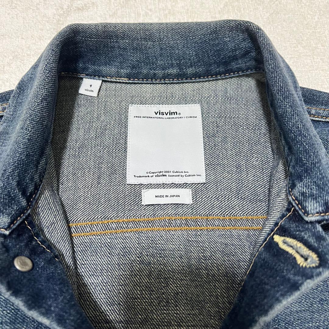 ジャケット・アウター visvim SOCIAL SCULPTURE 101 JKT DAMAGED