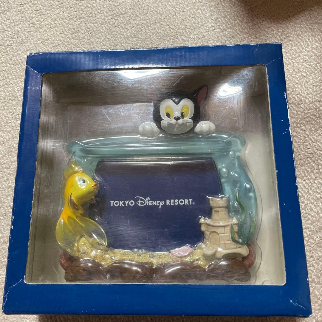 ディズニー　フィガロとクレオのフォトスタンド 写真たて