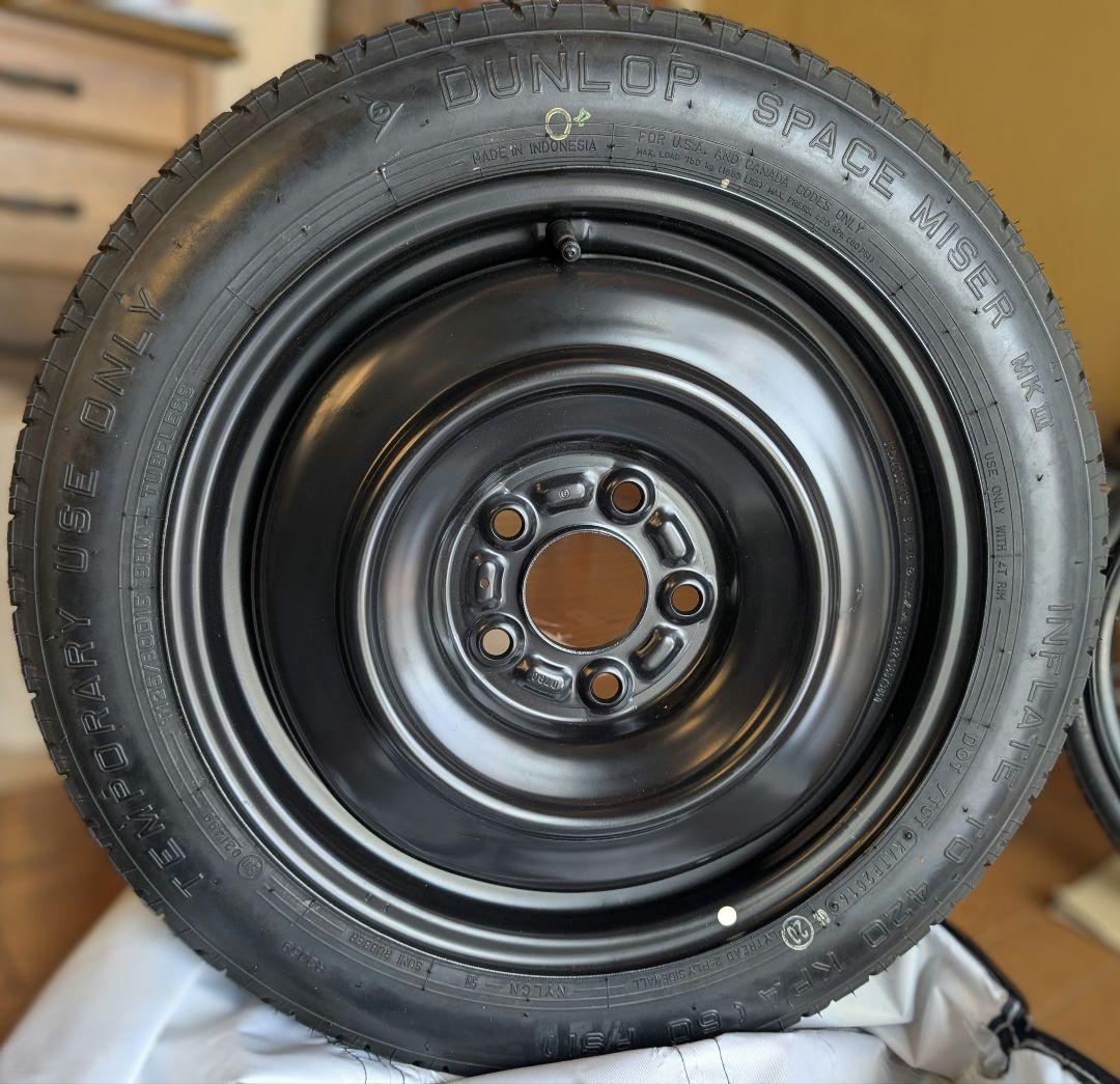 マツダ CX-3 テンパータイヤ T125/90D16 20年16週 おまけ付