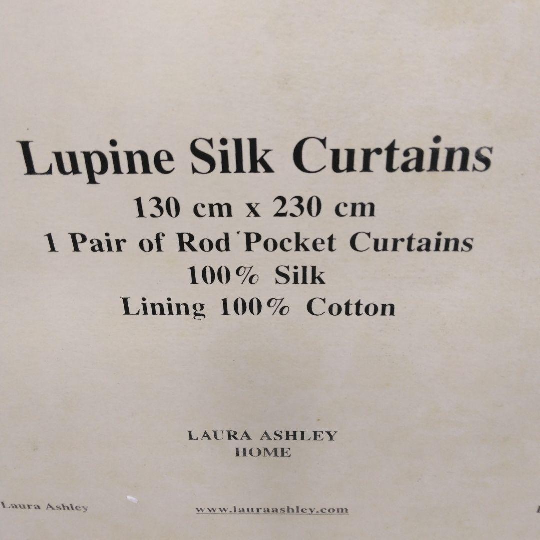 ローラアシュレイ　シルク布団カバーシングル2枚組