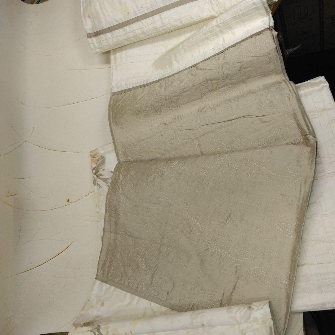 ローラアシュレイ　シルク布団カバーシングル2枚組