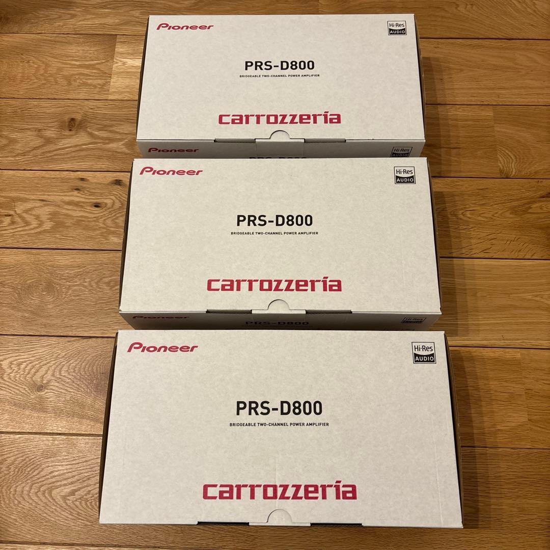パイオニア PRSD800 250W×2 ブリッジャブルパワーアンプ　３セット